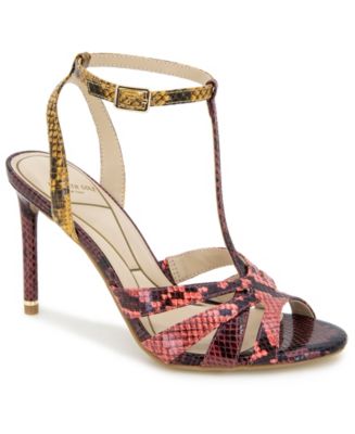 Kenneth Cole New York Women's Liona T-Strap Dress Sandals - Macy's