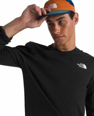 Men's Long Sleeve Box Never Stop Exploring T-shirt