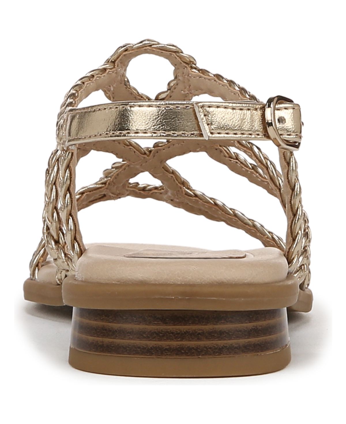 LIFESTRIDE WOMEN'S REAGAN OPEN SQUARE TOE STRAPPY SLINGBACK SANDALS 