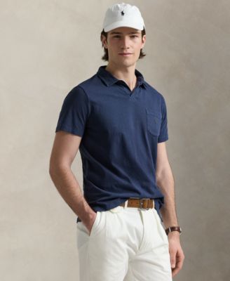 Polo Ralph Lauren - Men's Standard Cotton-Linen Jersey Polo Shirt
