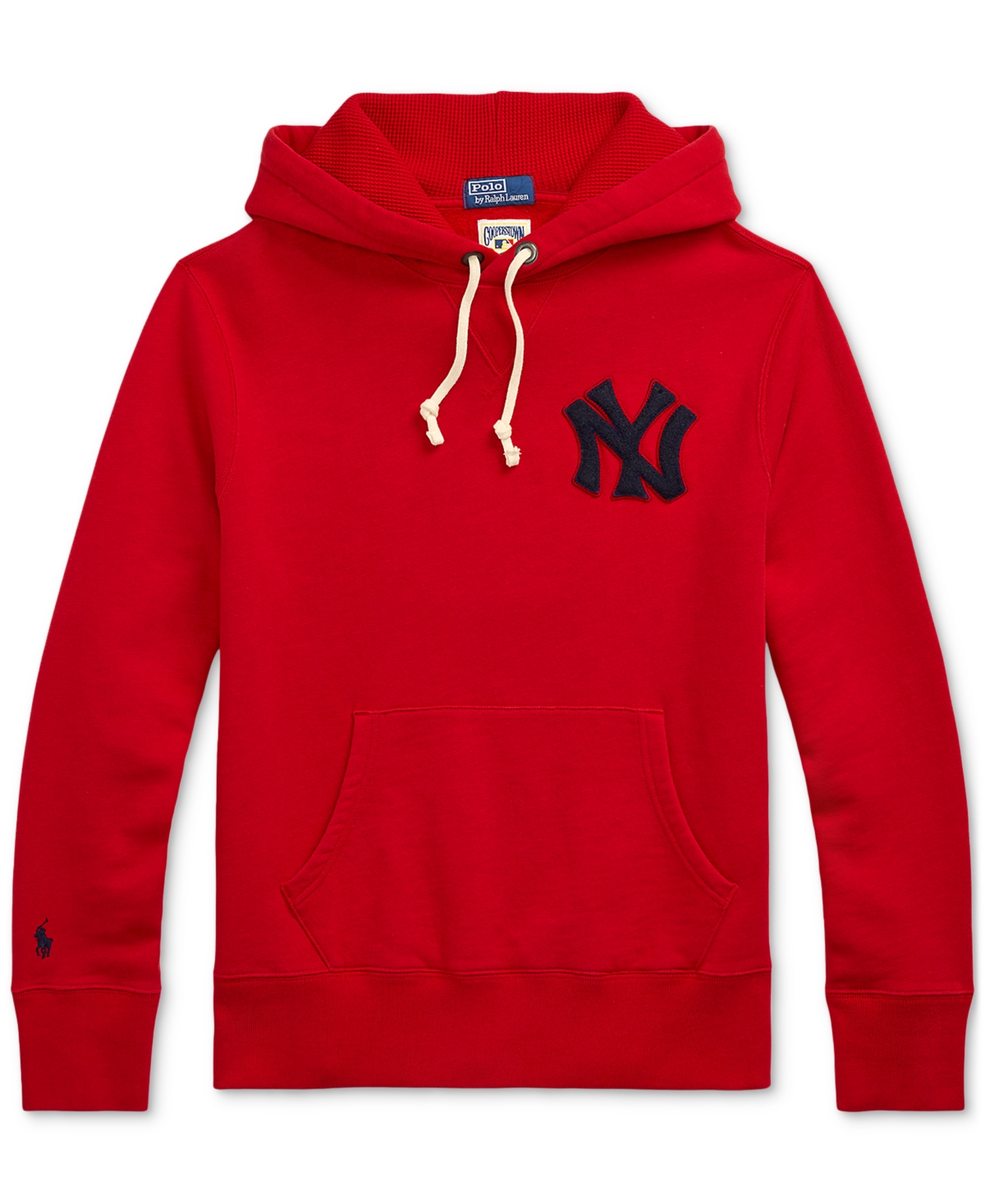 Polo Ralph Lauren Unisex Yankees Fleece Hoodie In Rl 2000 Red