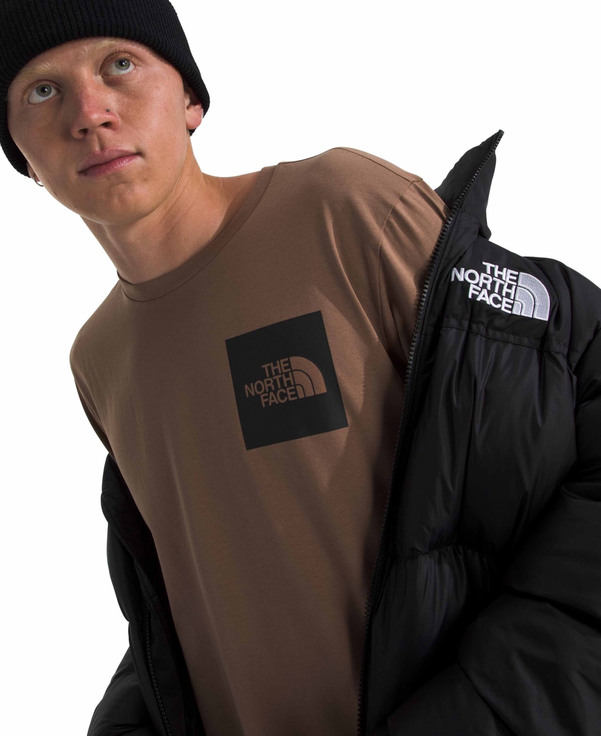 THE NORTH FACE MEN'S SHORT SLEEVE FINE T-SHIRT 