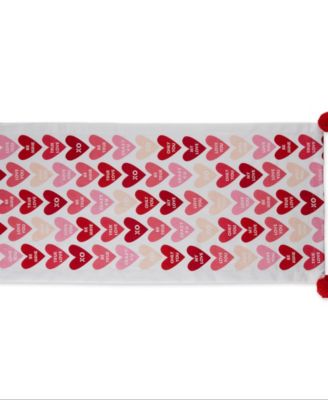 Valentine's Day Table Runner, 14" x 72"