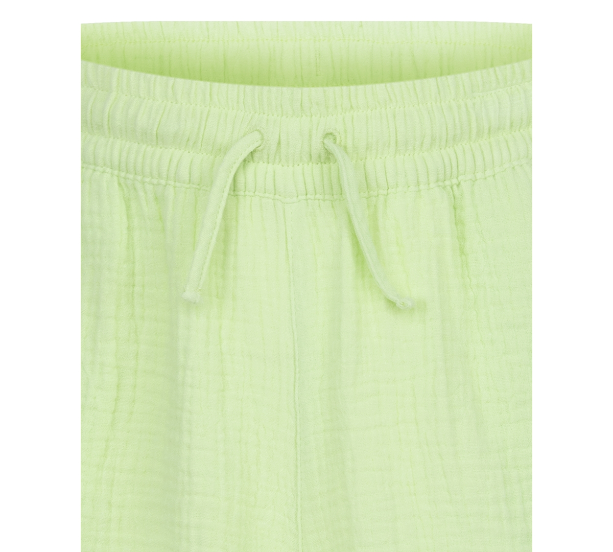 HURLEY BIG GIRLS WOVEN COTTON GAUZE HIGH-RISE SHORTS 