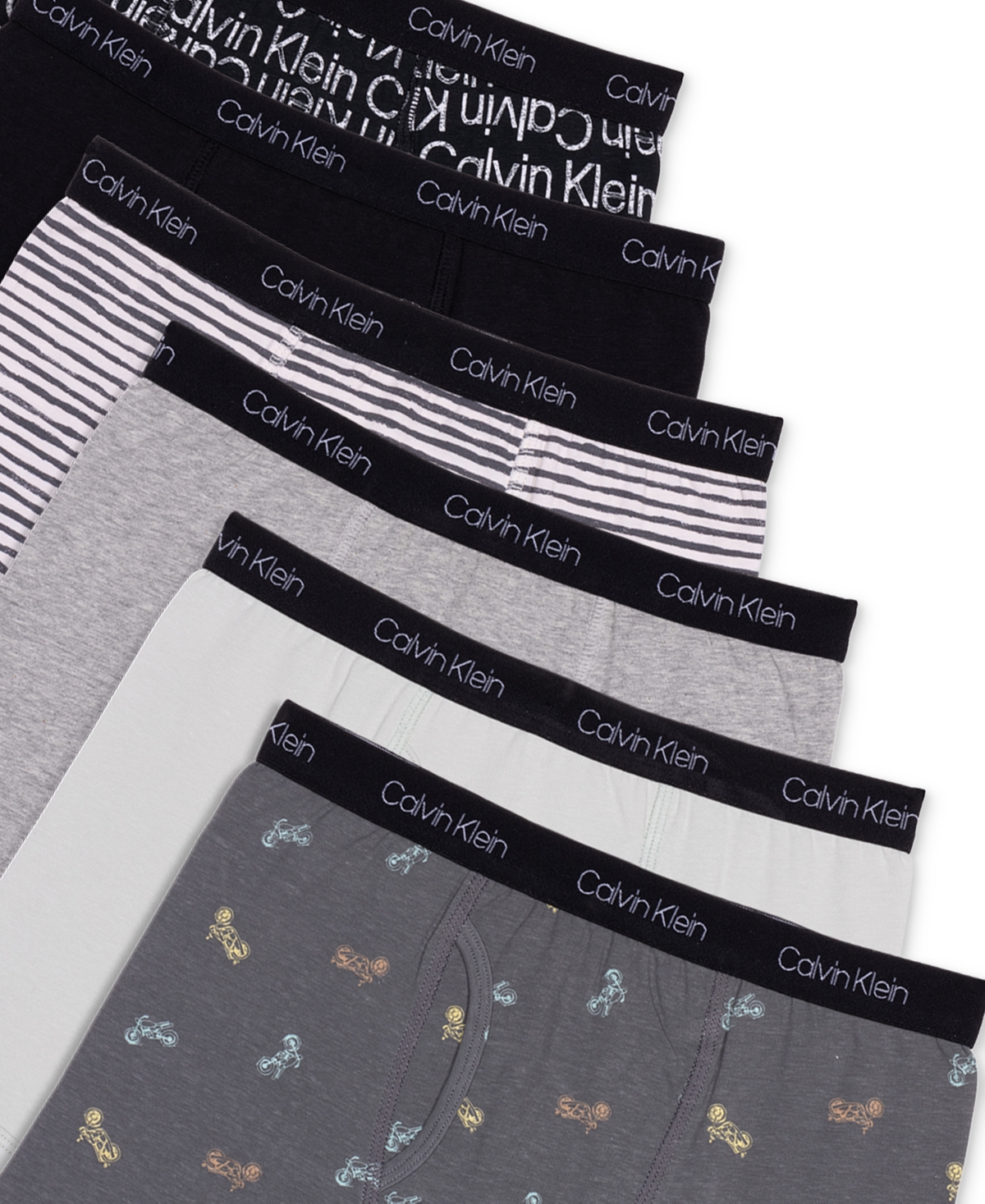 Shop Calvin Klein Boys 6 Pack Boxer Brief