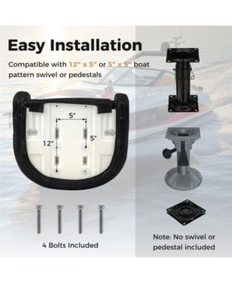 Captain Bucket Seat with Waterproof PVC Leather for Sightseeing Boat