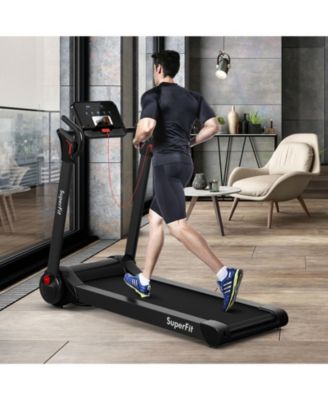 2.25 HP Electric Motorized Folding Treadmill with LED Display