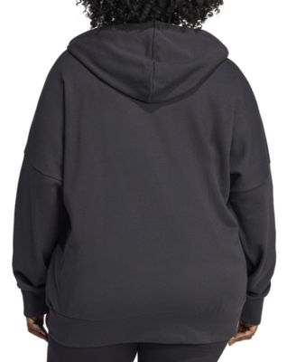 Plus Size Logo French Terry Full-Zip Hoodie