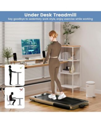 2.25HP 2 in 1 Folding Treadmill with APP Speaker Remote Control