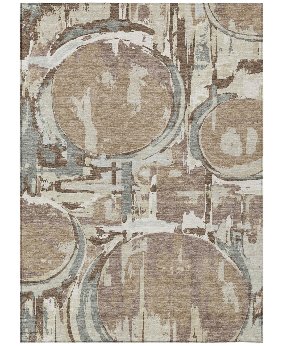 Addison Chantille Acn855 9'x12' Area Rug In Mocha