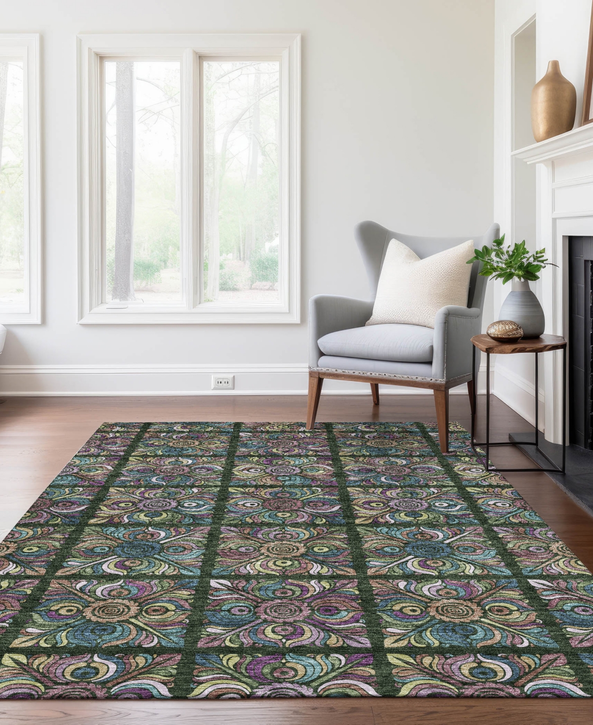 Addison Chantille Acn852 8'x10' Area Rug In Multi