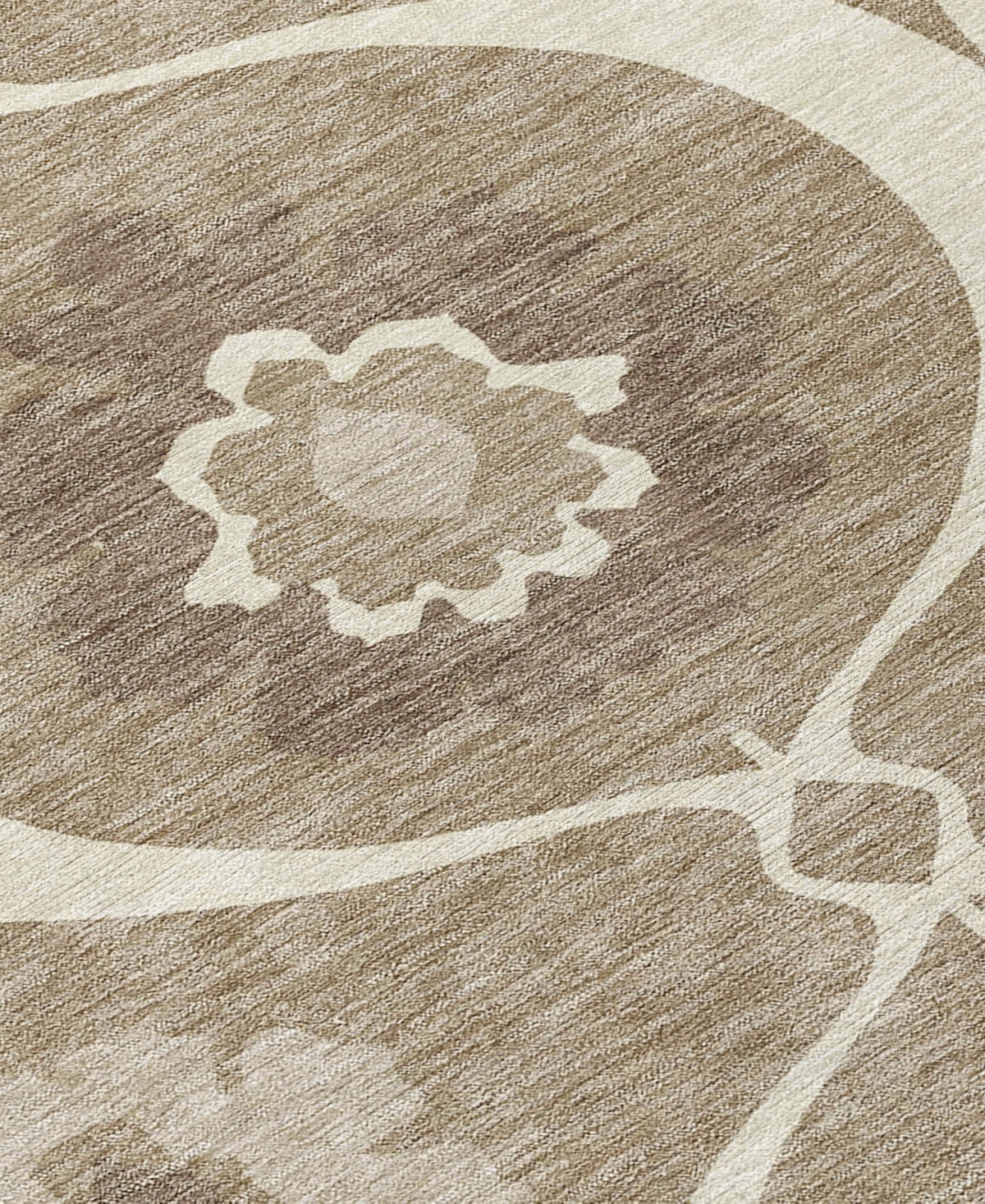 Addison Chantille Machine Washable Acn858 2'6"x3'10" Area Rug In Taupe