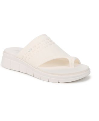 Women's Elegance Washable Toe Loop Slide Sandals