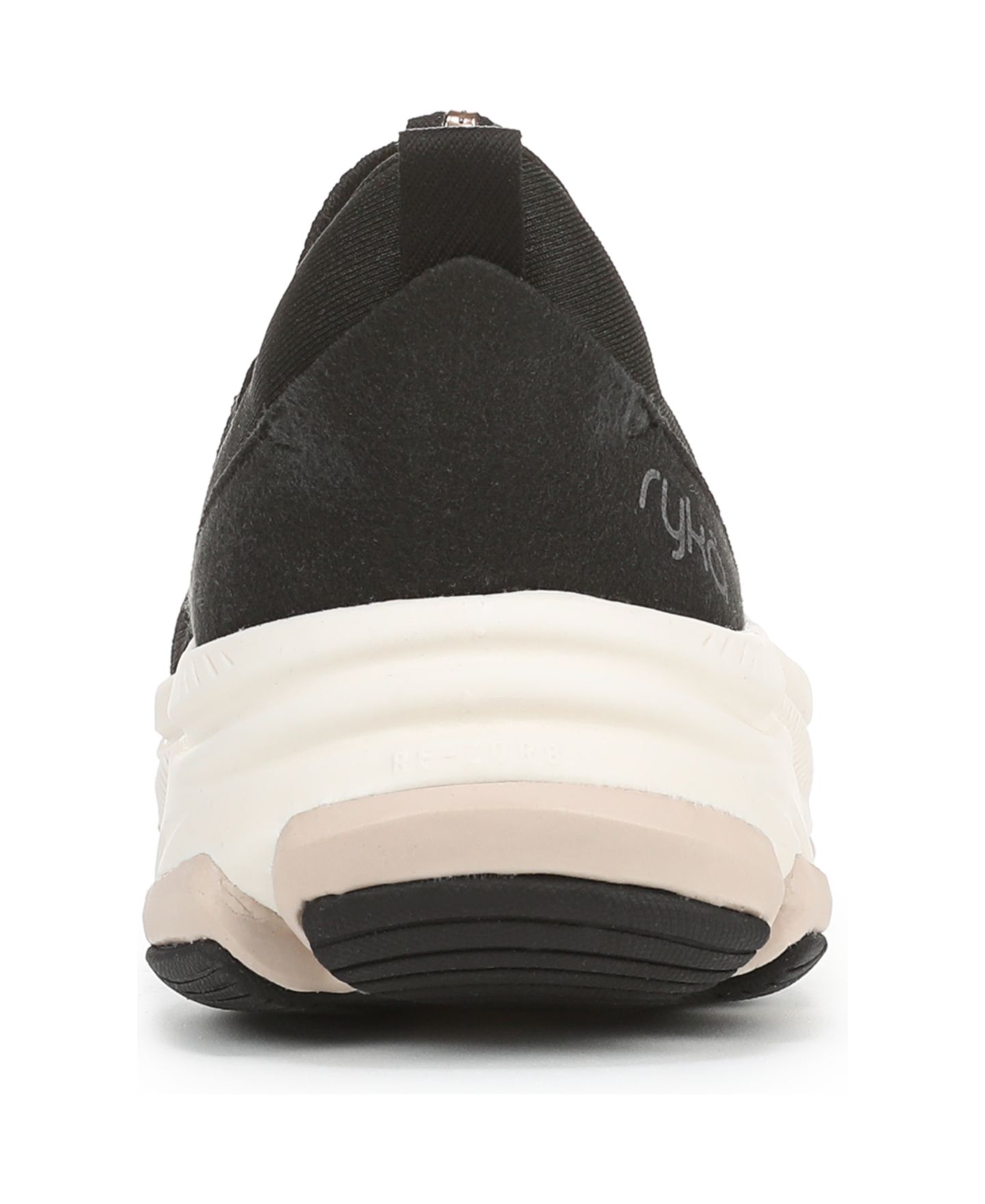 Женские кроссовки Ryka Devotion Max Knit Slip On Walking, цвет: Чёрный вязаный — фото 3