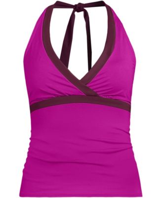 Women's V-Neck Halter Tankini Top