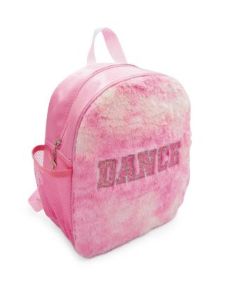 Girls Faux Fur Dance Backpack