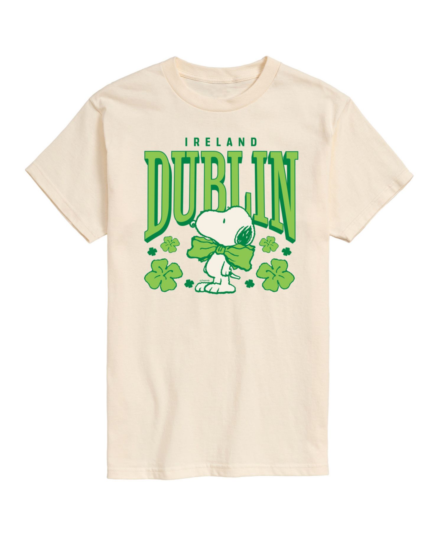 Men's Peanuts Dublin Ireland Short-Sleeve T-Shirt