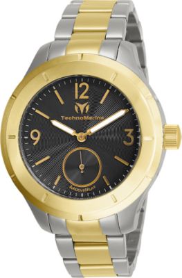 Men's TM-818004 MoonSun Quartz Charcoal Dial Watch