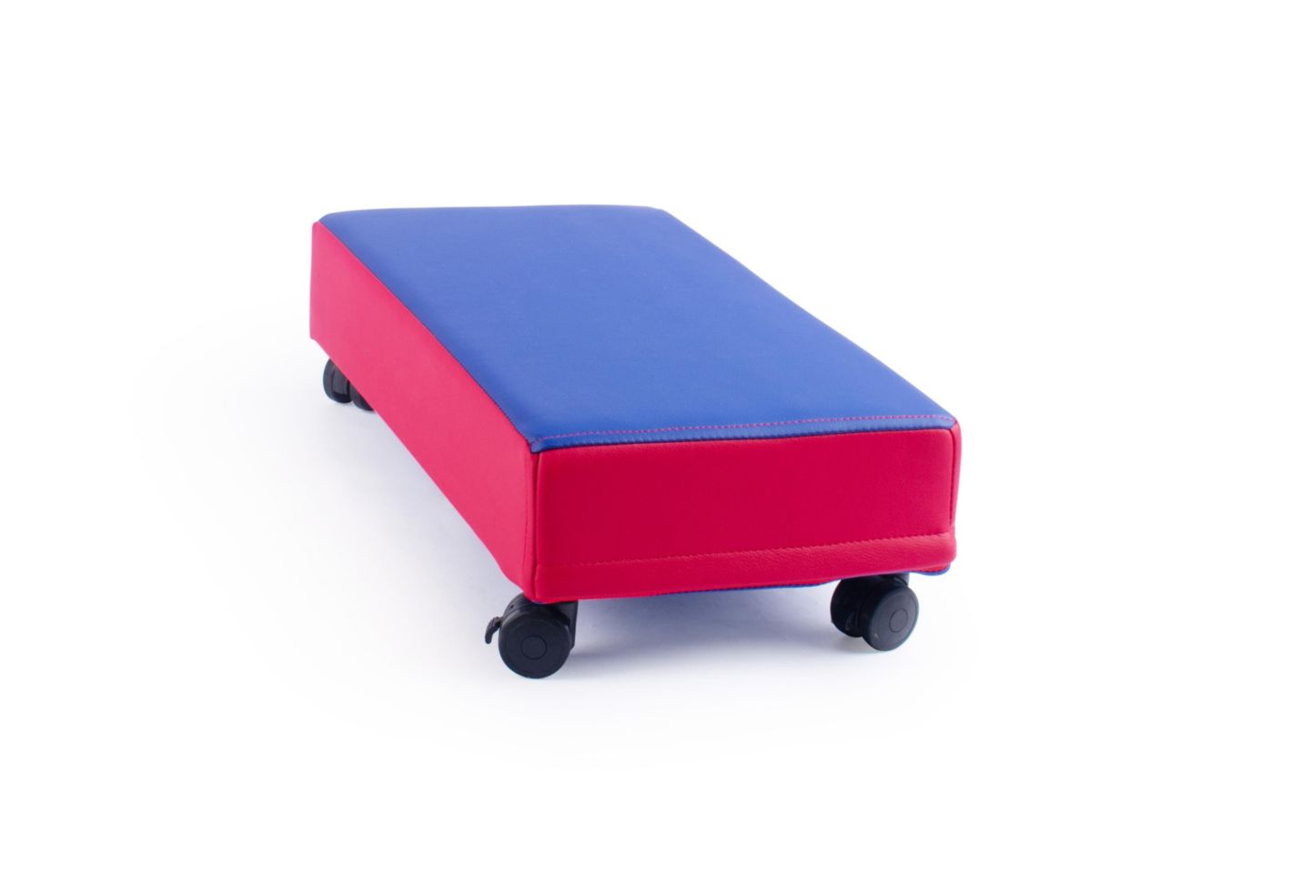 Детская игрушка Bintiva Soft Foam Prone Scooter Board, 75 lbs, Ages 3-10, цвет: Синий красный — фото 2