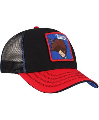 Men's Black The Boondocks Huey Trucker Adjustable Hat