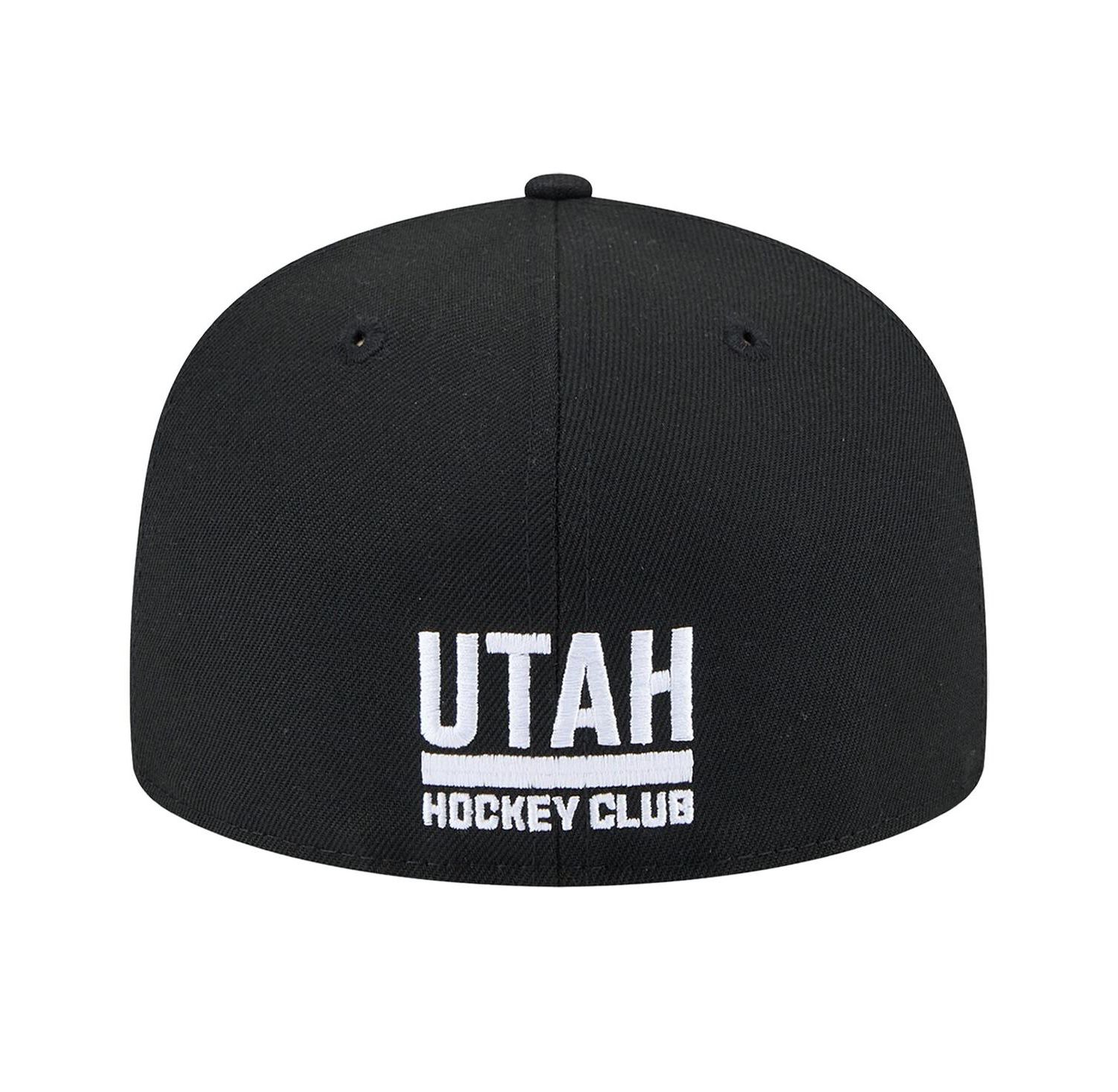 Men's Black Utah Hockey Club State Shape 1st Season 59FIFTY Fitted Hat