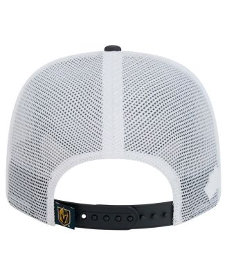 Men's Charcoal/White Vegas Golden Knights Core Trucker 9SEVENTY Stretch-Snap Hat