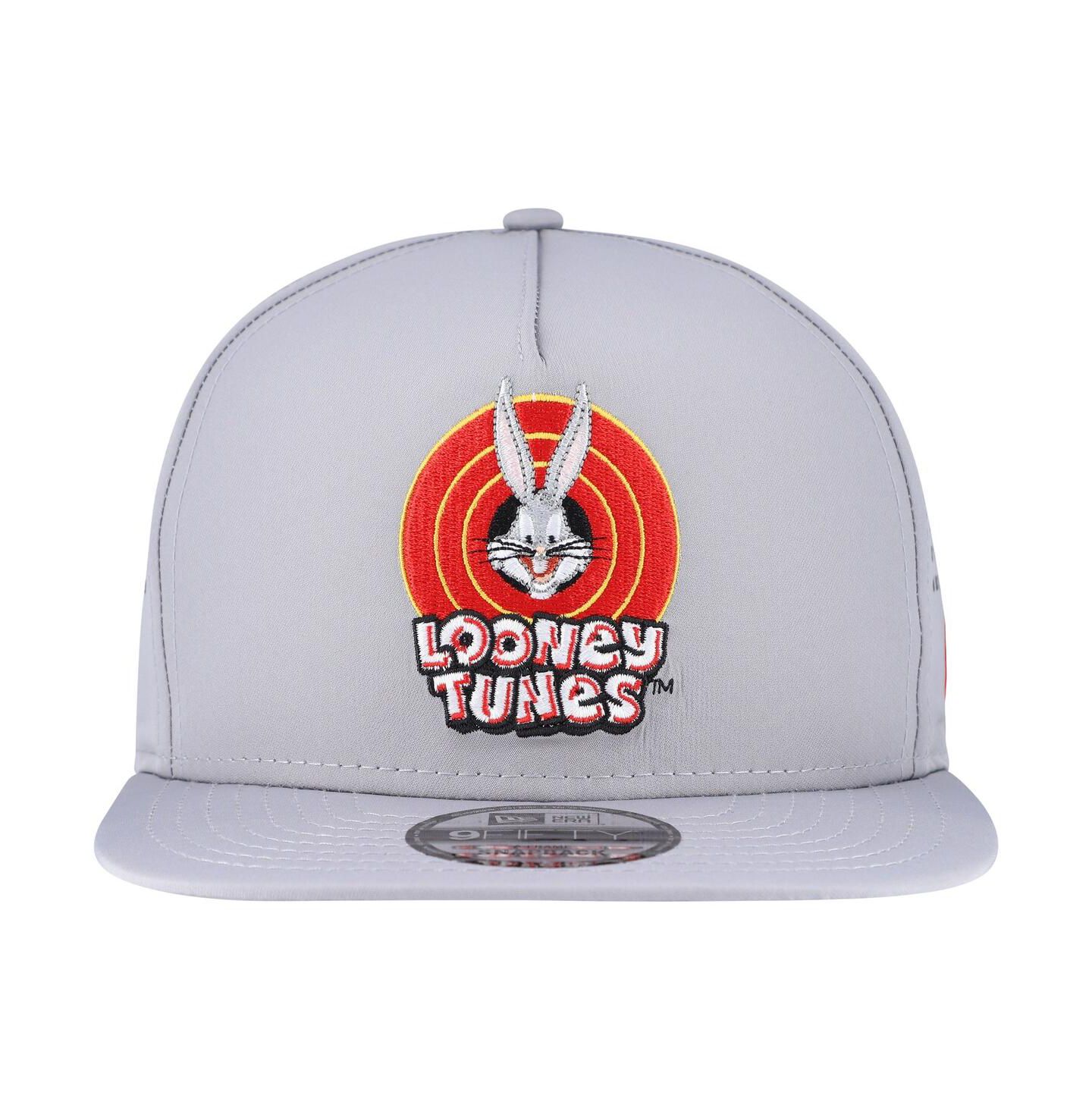 Мужская кепка New Era Gray Looney Tunes Vented 9FIFTY Snapback Hat — фото 4