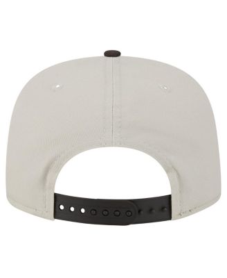 Men's Stone/Brown Cleveland Browns Athletic Golfer Snapback Hat