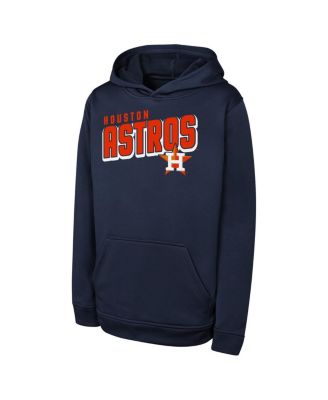 Outerstuff - Big Boys and Girls Navy Houston Astros Cyber Punk Pullover Hoodie