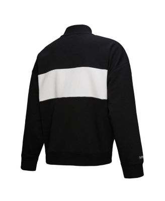 Women's Black Kansas City Chiefs Quarter-Zip Jacket