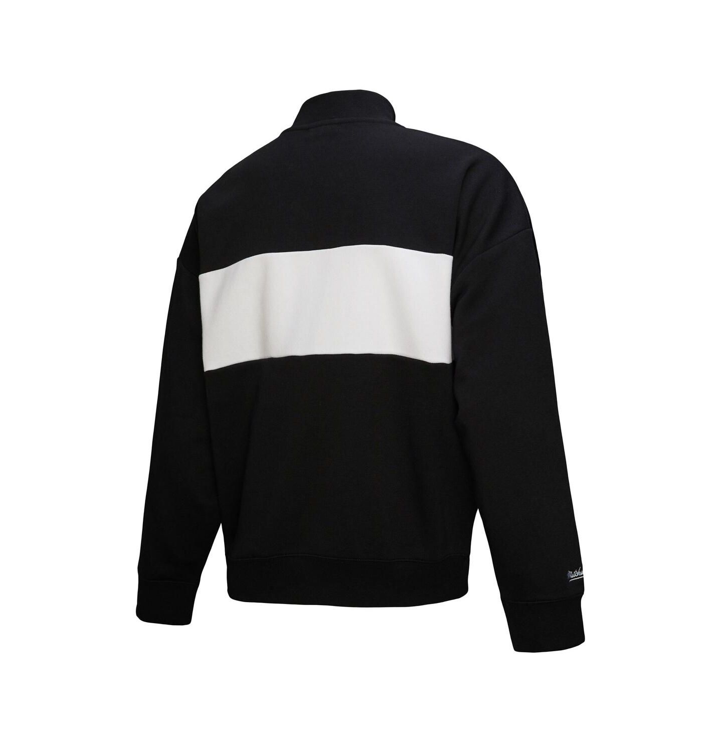 Женская куртка Mitchell & Ness Black Kansas City Chiefs Quarter-Zip — фото 2