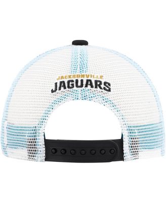 Preschool Black Jacksonville Jaguars Core Lockup Trucker Adjustable hat