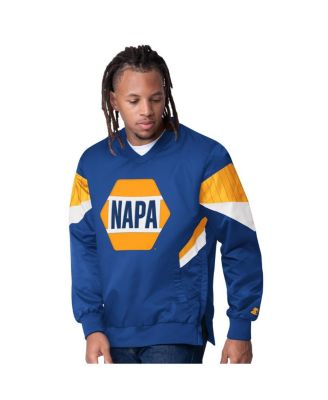 Starter - Men's Royal Chase Elliott Napa Striker I V-Neck Pullover Jacket