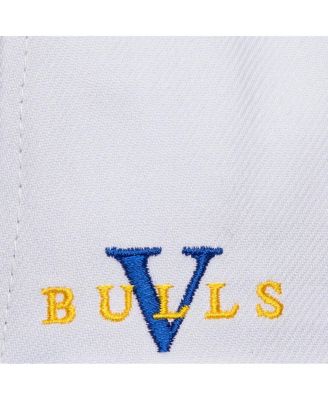 Men's White/Blue Chicago Bulls Core V Snapback Hat