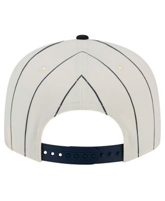 Men's White Boston Red Sox Jersey Pinstripe 9FIFTY Snapback Hat