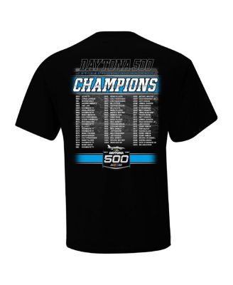 Men's Black Daytona International Speedway 2025 Daytona 500 Champions T-Shirt