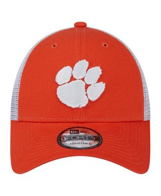 Men's Orange Clemson Tigers Trucker 9FORTY Adjustable Hat