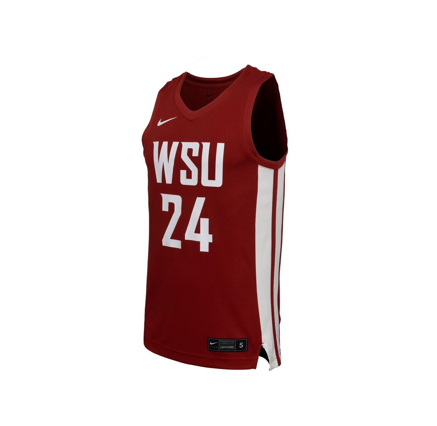 Men's Crimson Washington State Cougars Replica Basketball Jersey