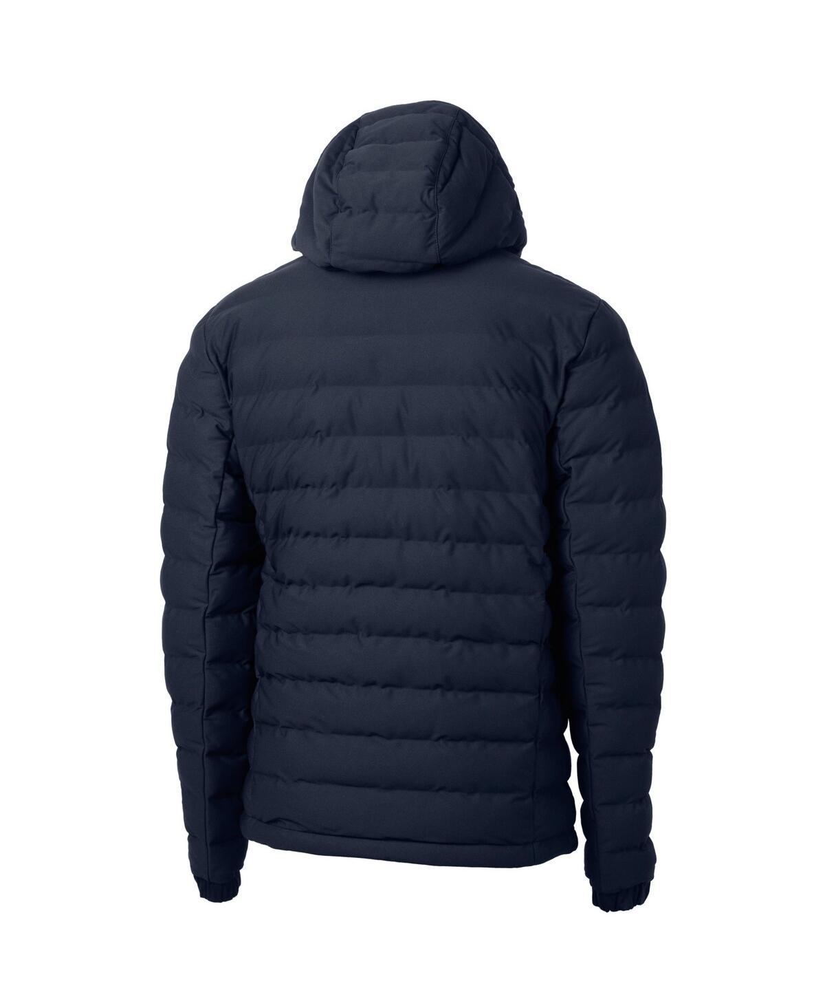 Cutter & Buck Men's Navy Cal Bears Mission Ridge Eco Insulated Puffer Full-zip Jacket In Blue