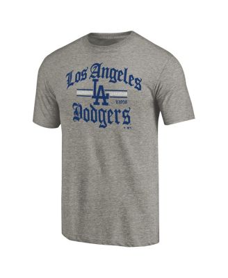 Men's Ash Los Angeles Dodgers Hometown Collection Olde LA T-Shirt