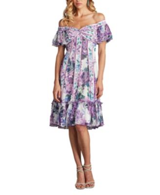 Breeze Floral Print Chiffon Dress
