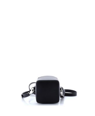 Micro Gancicni Top Handle Vanity Case Leather