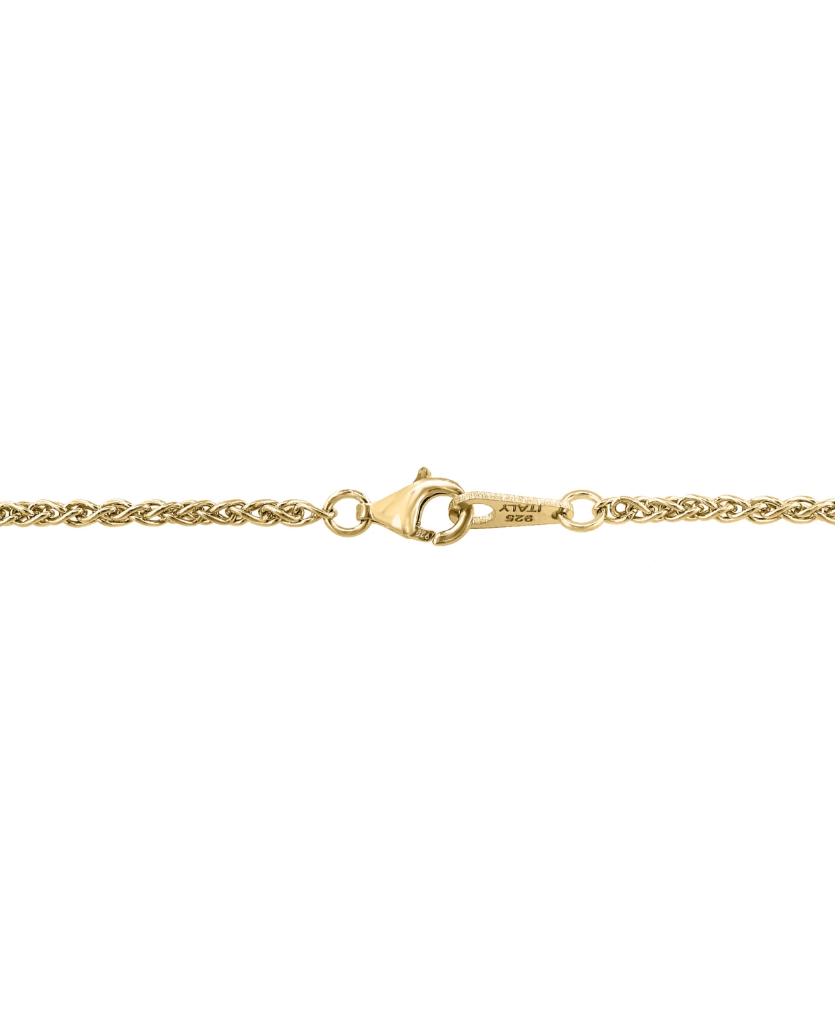 Effy Collection Effy Citrine Pendant Necklace (5-7/8 Ct. T.w.) In 14k Gold Over Silver, 17" + 1" Extender In Citrine