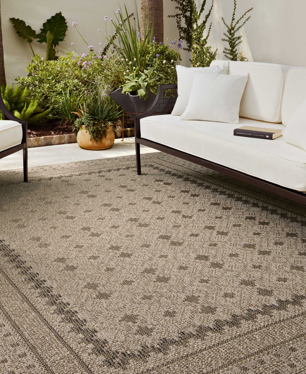 Chris Loves Julia Providence Prc-06 7'6''x10' Area Rug In Charcoal