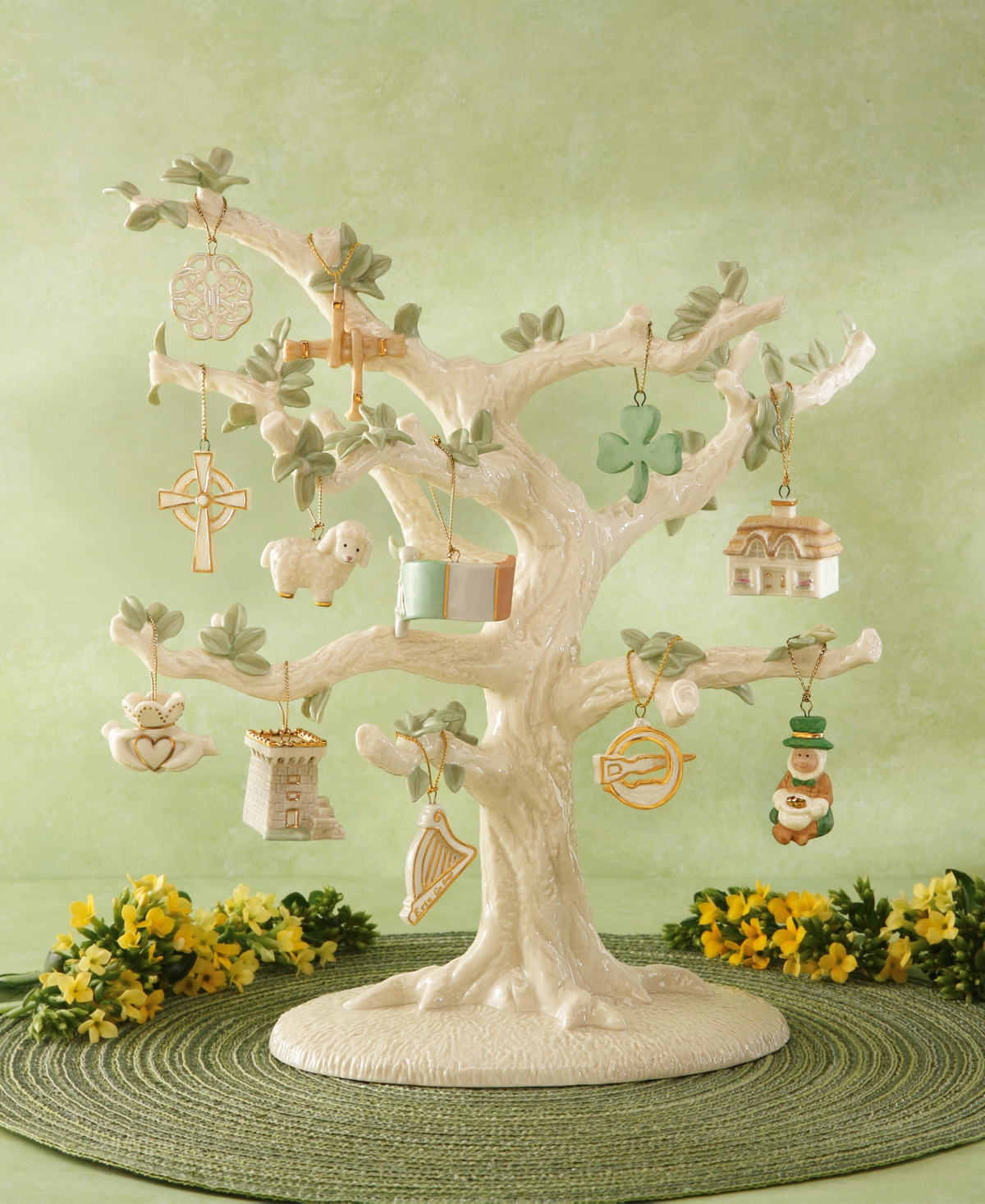 Lenox Luck Of The Irish Ornament, Set Of 12 In Multi