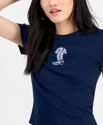 Juniors' Cowboy Boots T-Shirt