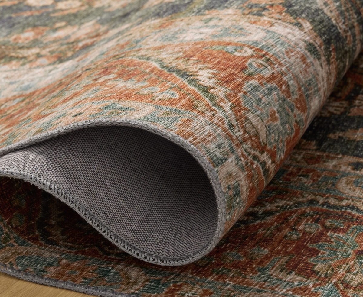 Chris Loves Julia Jules Jul-10 5'x7'6'' Area Rug In Ocean,red