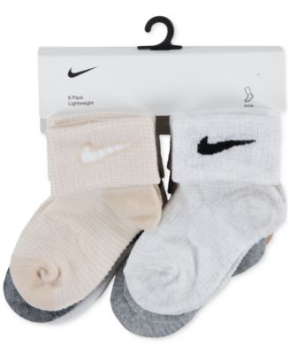 Baby Waffle Knit Socks, Pack of 6