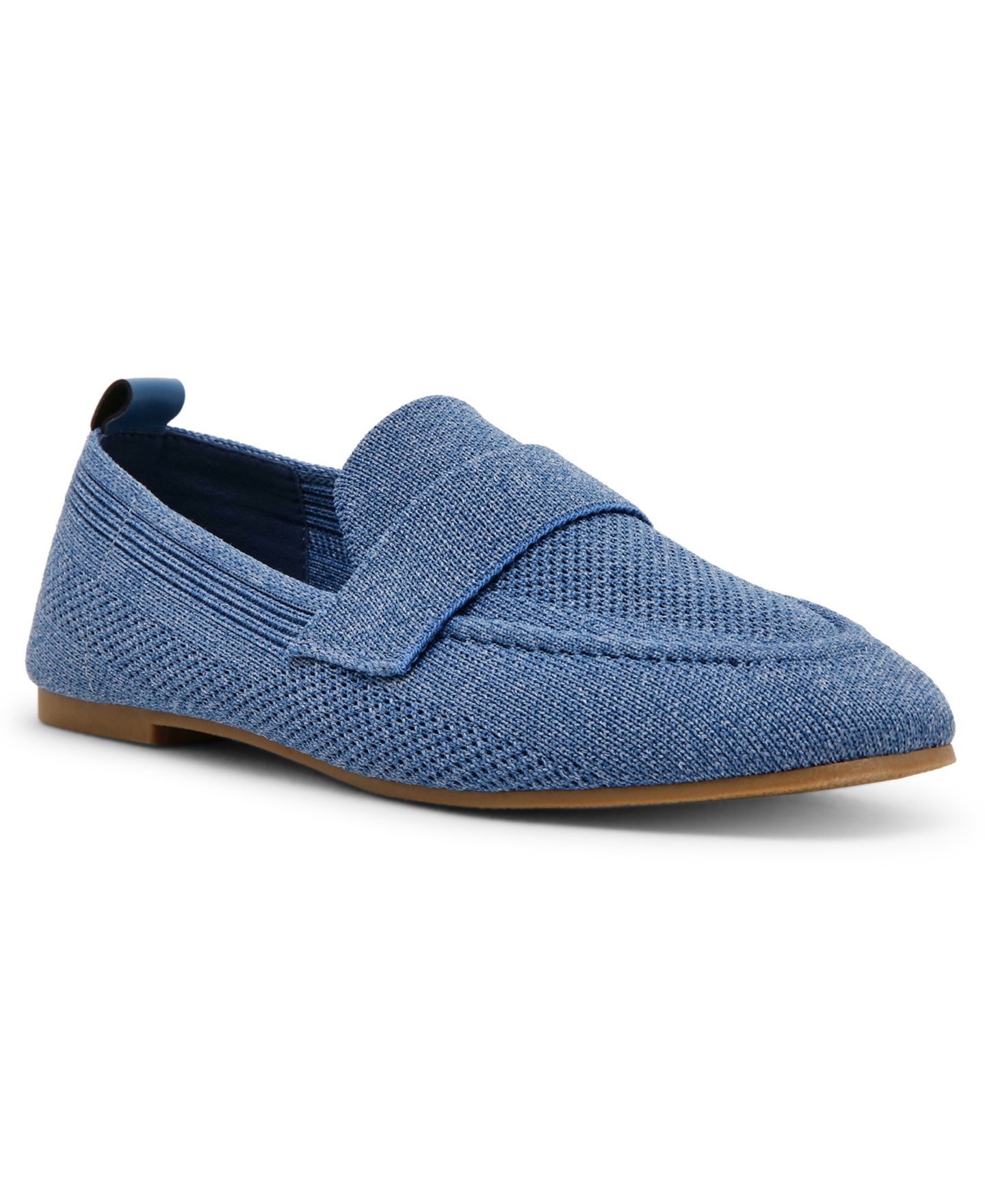 Женские туфли Anne Klein Tye Knit Slip On, цвет: Синий — фото 1