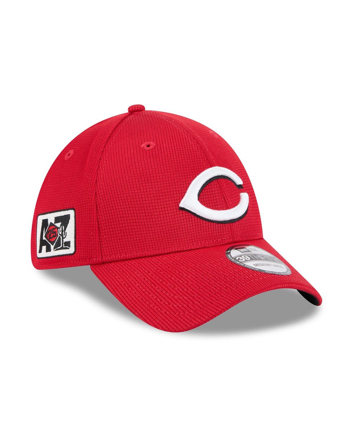 New Era Men's Red Cincinnati Reds 2025 Spring Training 39thirty Flex Hat In Red